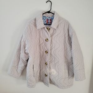 NWT Urban Outfitters Hallie Quilted Car Coat